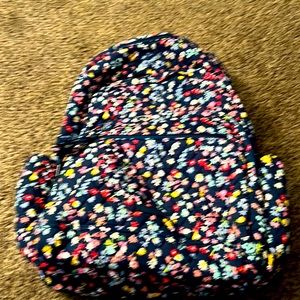 Brand New Never Used Without Tags Vera Bradley Campus Tote Floral Backpack